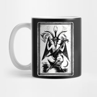 Baphomet arrow guitar black Mug